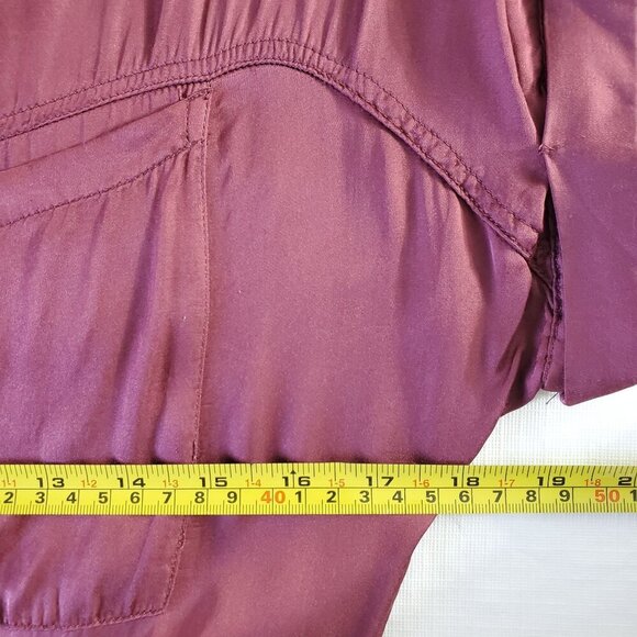 Young Fabulous & Broke Women's Truman Solid Red Jumpsuit Short Sleeve Size XS - Picture 9 of 9